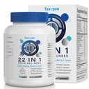 Hjärntillskott för minne och fokus, Clarity & Cognitive Improvement, 300mg Alpha GPC, CDP-Choline, DHA, Lion's Mane, L-Theanine, Vitamin B6 B12 & Phosphatidylserine för Män & Kvinnor, 90 kapslar