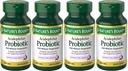 Nature's Bounty Probiotics Dietary Supplement, Supports Digestive and Intestinal Health, Probiotic Acidophilus, 120 Tablets, Pack of 4