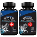 Forskning Labs 2 fer 1 Ad Keto Diet Pills Detox Cleanse & Support w / Apple Cider Vinegar 120 greve Proprietary Ketones, Hunger Suppressant Weight Loss Diet Pills