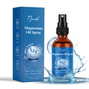 Pjordo Magnesium Oil Spray for Feet, Body & Sleep, 100% Pure & Natural Organic Topical Magnesium Chloride Oil Spray for Caring Body, Easy to Carry and Use, Rapidly Absorbed
