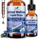Cortisol Supplements for Women & Men, 17-i-1 Cortisol Reducer Detox Manager w. Magnesium Glycinate Ashwagandha, L-Theanine, Phosphatidylserine, Hormone Balanced för kvinnor, Recess Mood Focus, Sleep