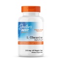 Doktorns bästa L-Theanine Caps 200mg för Män & Kvinnor - L Theanine AlphaWave Supplement för Calm & Focus Support, hjälper till att minska stress, Vegan, Gluten Free, Soy Free, Non GMO - 60 Veg Capsules