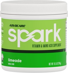 AdvoCare Spark - Energidryck Mix - Vitamin & Amino Supplement - Stöder Energi & Fokus - Portable Immune Support - Sugar-Free - Limeade (10)