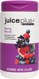 JuicePlus + Berry Blend: med Concord Grape, Blueberry, Cranberry och More - Whole Food Based, Vegan, Plant-Based Vitamins - Gluten-Free, Non-GMO, Kosher - 1 flaska (60 portioner)