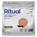 Ritual Vegan Protein Powder - 20g Pea Protein med BCAA Complete Amino Acid Profile - Stöder Lean Muscle * - Plantbaserad protein - Testad för tunga metaller - Sugar-Free * - Non-GMO - Chocolate - 1 Lbs