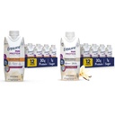 Säkerställ Max Protein Nutrition Shake med 30g Protein, 1g Sugar, High Protein Shake, Creamy Peach & French Vanilla, Liquid, 11 fl oz (Pack of 12)