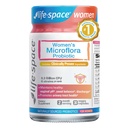 Life-Space Probiotic for Women, Support Healthy Vaginal Microflora & Comfort, Daily Supplement for Women, pH Balance med Lactobacillus rhamnosus, 6,3 miljarder CFU & 6 Strains, 30 ct