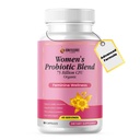 Kvinnors probiotiska 75 miljarder CFU - Vaginal Health & pH Balance Support - Cranberry, Prebiotics & Organic Blend - Digestive & Immune Support - Non-GMO, Gluten Free - 90 kapslar (45 portioner)