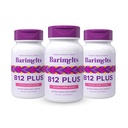 BariMelts Vitamin B12 Plus, 270 Fast-Dissolving tabletter (9-månaders leverans), sockerfri bariatriska vitaminer för kvinnor, innehåller B12, B6, folat och biotin, naturlig körsbär smak