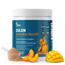 Dr Tobias Colon Everyday Health - Gut Health for Women & Men - Psyllium Fiber Powder Drink med 4g Psyllium Husk Pulver per servering, Vegan, Gluten Free, Non-GMO, Peach Mango, 60 portioner