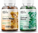 Wild & Organic Lion Mane Gummies & Ginkgo Biloba Gummies