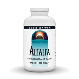 Källa Naturals Alfalfa 10 Grain Dietary Supplement - 500 Tabletter