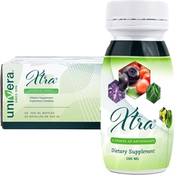 Univera Xtra Minis, Multimineral frukt Komplex, 15 naturliga ingredienser, Stress Management, Focus & Clarity, Joint Comfort, Antioxidant Protection - 3.38 Fl Oz (Pack av 20)