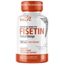 Naturens Fusions Nutri Fisetin 500mg 60 Count - Klinisk dosering - Fisetin Supplements - Kraftfull Senolytisk Aktivator, Antioxidant och hjärnstöd - Naturliga polyfenoler - 60 Count