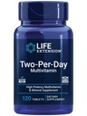 Life Extension Two-Per-Day Multivitamin - Packed with Over 25 Vitamins, Minerals & Extracts -Vitamins B6, C, D - Zinc - Two-Month Supply - Non-GMO, Gluten-Free - 120 Tablets