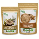 ORGANIC ZING Shatavari Powder- 454g & Amla Powder- 227g