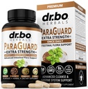 ParaGuard Cleanse Detox Pills - Extra Strength Intestinal Guard Formula Supplement, Black Walnut Wormwood Clove & Oregano - Adults Natural Herbal Intestine Body Gut Cleanser Complete Kit 30 Capsules