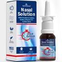NOVEHA Iodine Nasal Spray - Nose Spray for Humans - Cleanses & Refreshes Nasal Passages - with Vitamin D3 & Aloe Vera - Natural Daily Nasal Cleanser - Made in USA - 30mL