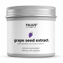FOLIUS LABS Clean Label Grape Seed Extract 500mg - 95% OPCs Polyphenols