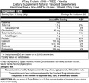 Fortifeye Super Nya Zeeland Grass Fed Whey Protein Vanilla Flavor, 20 portioner, 1 Pack - Non-Denatured Organic Grass Fed Whey Protein Powder för träning, sportnäring och förbättra immunsystemet
