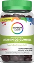 Rainbow Light Vitamin D Gummies, High Potency Vitamin D3 2 000IU Immune Health Support, hjälper till att stödja starka ben och tänder, Gluten Free, Vegan, Berry, 120 Gummies