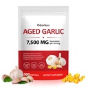 Aged Garlic Extract Capsules, Garlic Supplements, Organic Odorless Garlic Softgels for Immune Support, All-Natural, Non-GMO, 300 Count (1)