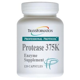 TRANSFORMATION THE GENESIS OF GOOD HEALTH Protease 375K Enzyme Blend Supplement, High-Potency Formula for Protein Absorption & Gut Health, Advanced Enzym Support för Nuttrient Absorption, Non-GMO, 120