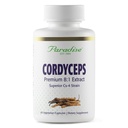 Paradise Herbs Cordyceps CS-4 Extract, Super Potent, Ultra Pure, Vegan Antioxidant, Non GMO, Gluten Free, 60 Vegetarian Capsules