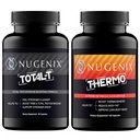 Nugenix Thermo Fat Burner and Total-T Testosterone Supplement for Men