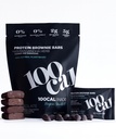 Protein Bar Chocolate Brownie | High Protein High Fiber Keto Snacks for Gut Health, Gluten Free Chocolate with Organic Ingredients for Weight Loss, Vegan Protein Bars with MCT Oil and Ashwagandha, Wholesome Yum Clean Protein Bars 100 Calories each | Low Calorie, Low Carb | Contains 8 Units | 100 Cal Snacks
