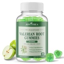 Organic Valerian Root Gummies, Herbal Supplements for Calm & Relaxation, Natural Sleep Support for Adults & Kids, Melatonin Free, Vegan, Non-GMO, Gluten Free, Apple Flavor, 60 Count
