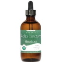 Herb Lore Relax Tincture - Organic Liquid Extract Drops with Lemon Balm, Chamomile, Skullcap, Oatstraw, and Lavender Blossoms for Kids & Adults (4 fl oz)