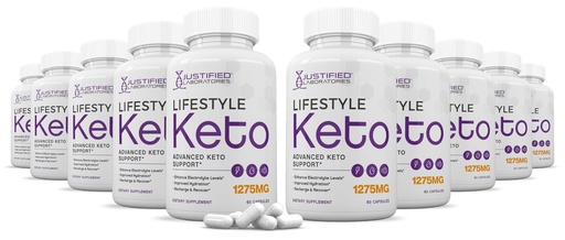 (10 Pack) Lifestyle Keto Pills 1275MG New & Improved Formula Contains Apple Cider Vinegar Extra Virgin Olive Oil Powder Green Tea Leaf 600 Capsules