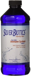 Silver Biotics Colloidal Nano SilverSol Ag4O4 10 PPM Immune Support | Bio-Hacking Immune Building Natural Support | 16 Fl Oz (Pack av 2)
