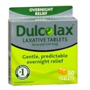 Dulcolax Laxative Tablets, Suppository 10 mg