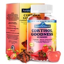 Cortisol Supplements for Hormone Harmony, 17-i-1 Cortisol Gummies for Women & Men Cortisol Reducer med Ashwagandha, Rhodiola Rosea, Holy Basil, Valerian Support Stress Relief & Cortisol Balance