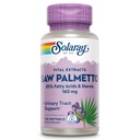 SOLARAY Saw Palmetto Extract - Prostate Health and Urinary Tract Support - 136 mg Fatty Acids and Sterols - Lab Verified, 60-Day Money-Back Guarantee (120 Servings, 120 Softgels)