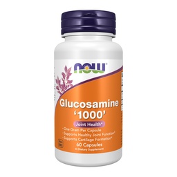 NOW Foods Supplements, Glucosamine '1000', med UL Dietary Supplement Certification, 1 g Per Capsule, 60 Veg Capsules