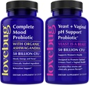 Lovebug Yeast Support och Mood Support Probiotics Bundle