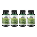 Swanson Full Spectrum Lion's Mane Mushroom - Brain Health Supplement för att stödja minne, fokus och klarhet * - Kan också hjälpa immun, hjärta och matsmältningshälsa - Glutenfri och icke-GMO - 60 kapslar (4 Pack)