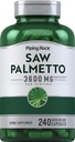Piping Rock Saw Palmetto Extract 3600mg | 240 kapslar | för män och kvinnor | Non-GMO, Gluten Free Supplement