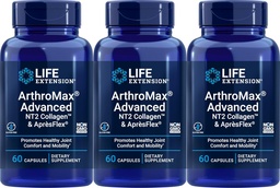 Life Extension ArthroMax Avancerad med NT2 Collagen & ApresFlex, 60 kapslar (Pack of 3)