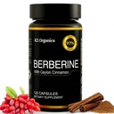 Berberine with Ceylon Cinnamon 1200mg – 97% Purity- Non-GMO, Gluten-Free, Lab-Tested Vegan Berberine Supplement (120 Count)