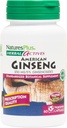 Natures Plus Herbal Actives American Ginseng - 250 mg, 5% Ginsenosides - 60 Vegan kapslar - Glutenfri - 60 portioner