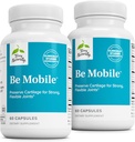 Terry Naturally Be Mobile - Kollagen Supplement för Joint Health Support - Kosttillskott med Boswellia Extract & Typ II Collagen - Lägre Back & Knee Support - 60 kapslar (Pack of 2)