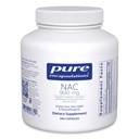 Rena inkapslingar NAC 900 mg - N-Acetyl Cysteine Amino Acid Supplement för Lung & Immune Support, Liver & Antioxidanter * - 240 kapslar