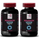 Focus enhancer - EYE VISION SUPPLEMENT - Bright scenes, Pure view, Eye precision, Clarity boost, Better sight, Image clarity, Vision balance, Crisp vision, Detail view 2 Bottle 120 Capsules