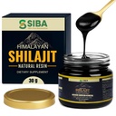 Siba Pure Himalayan Shilajit Resin for Men & Women - Triple Purified with 85+ Trace Minerals & 70% Fulvic Acid for Daily Use - Pure Shilajit for Natural Energy, Stamina & Nutrient Absorption - 250mg