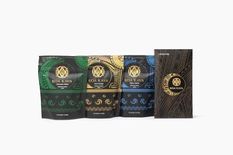 Koa Kava Premium Sample Kit: Medium Grind Tongan, Vanuatu Waka och Fijian Waka Kava Powder