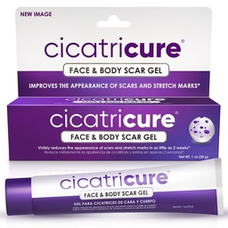 Cicatricure Advanced Scar Gel för Face & Body - Beprövade resultat i 2 veckor, Scar Treatment för kirurgiska skottar, Stretch Marks, Scars of Burns and Injuries, Acne Scar Treatment, 1 uns (28 g)